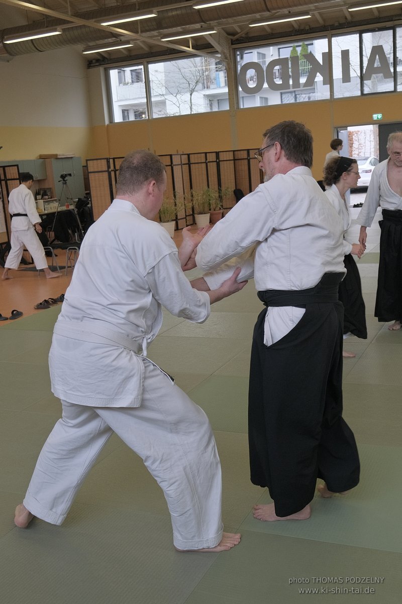 Aikido Lehrgang Volker Hochwald Erlangen 17.-19.3.2023