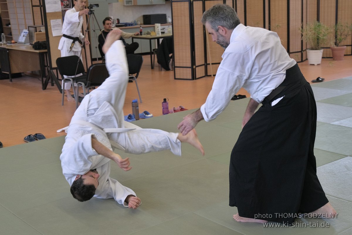 Aikido Lehrgang Volker Hochwald Erlangen 17.-19.3.2023