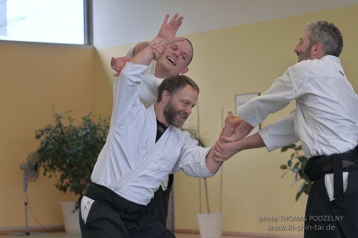 Aikido Lehrgang Volker Hochwald Erlangen 17.-19.3.2023