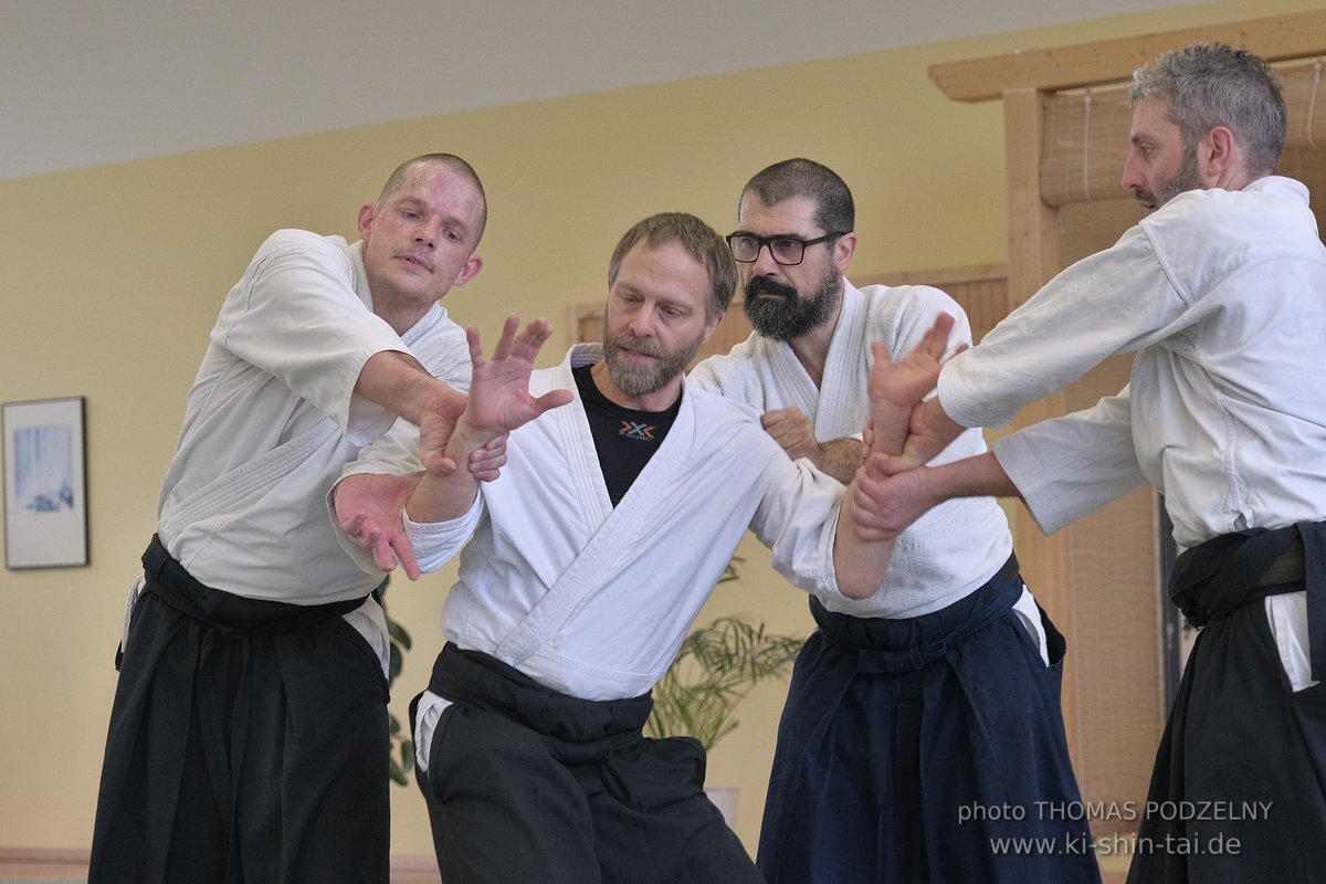 Aikido Lehrgang Volker Hochwald Erlangen 17.-19.3.2023