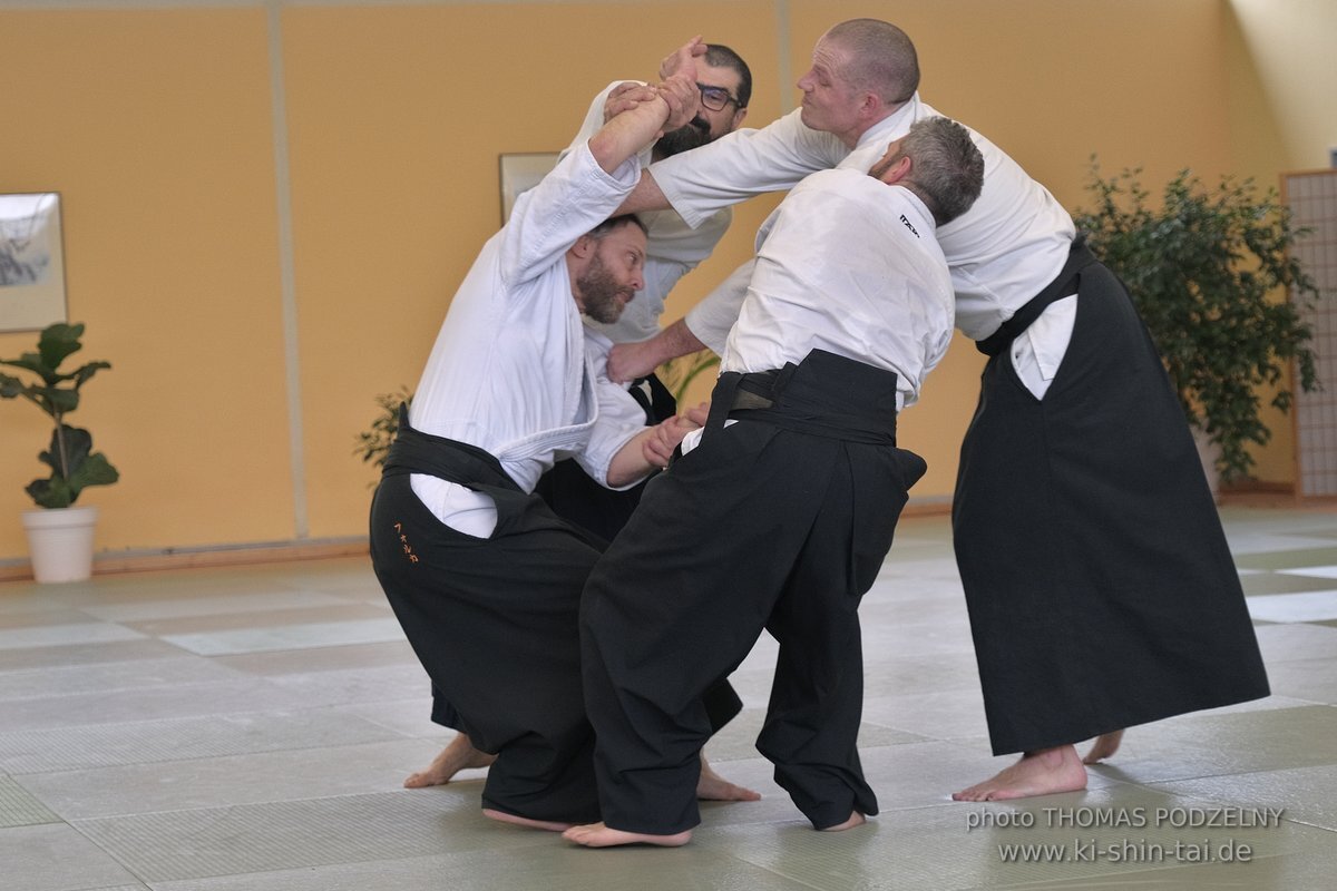 Aikido Lehrgang Volker Hochwald Erlangen 17.-19.3.2023