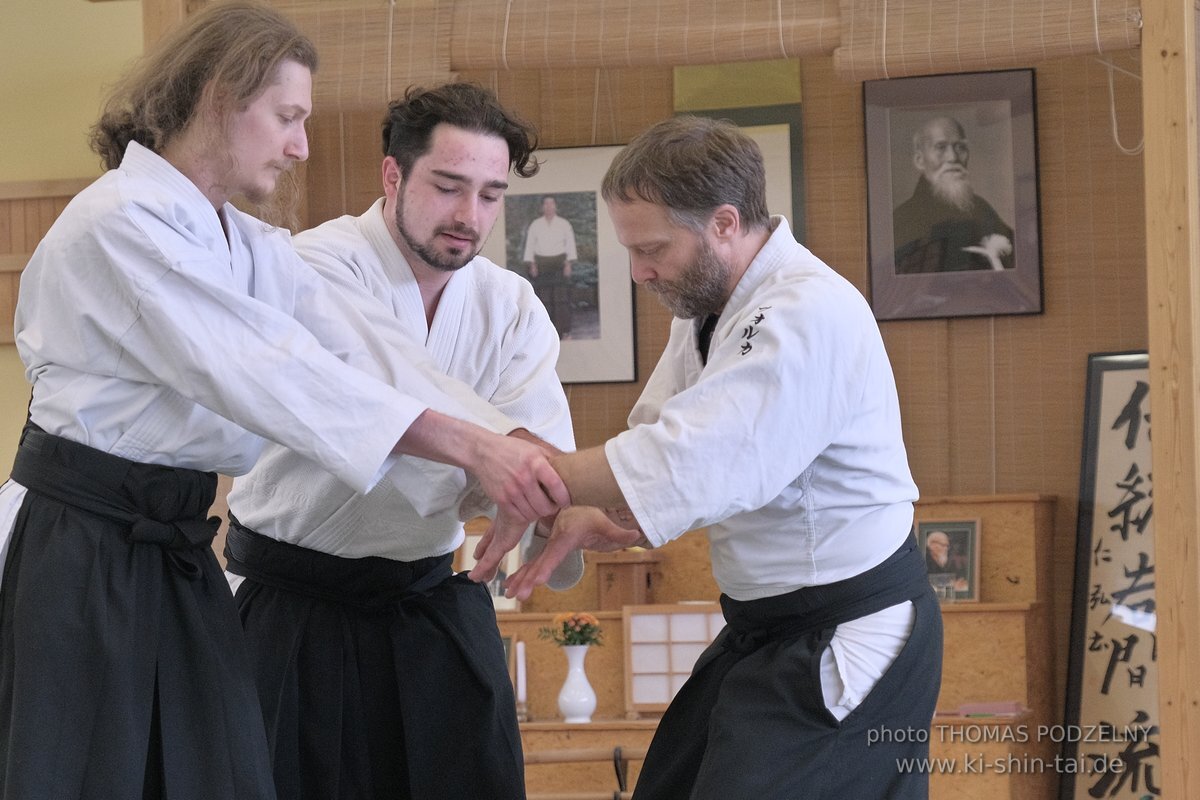 Aikido Lehrgang Volker Hochwald Erlangen 17.-19.3.2023