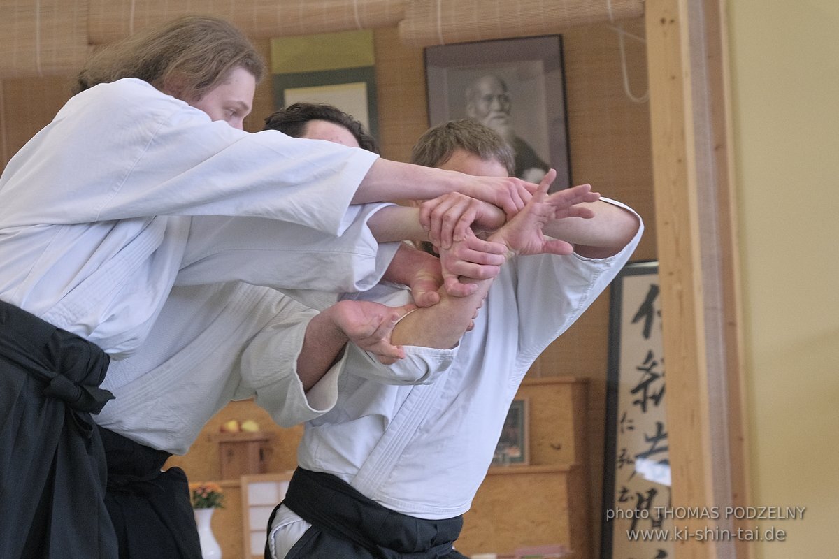 Aikido Lehrgang Volker Hochwald Erlangen 17.-19.3.2023