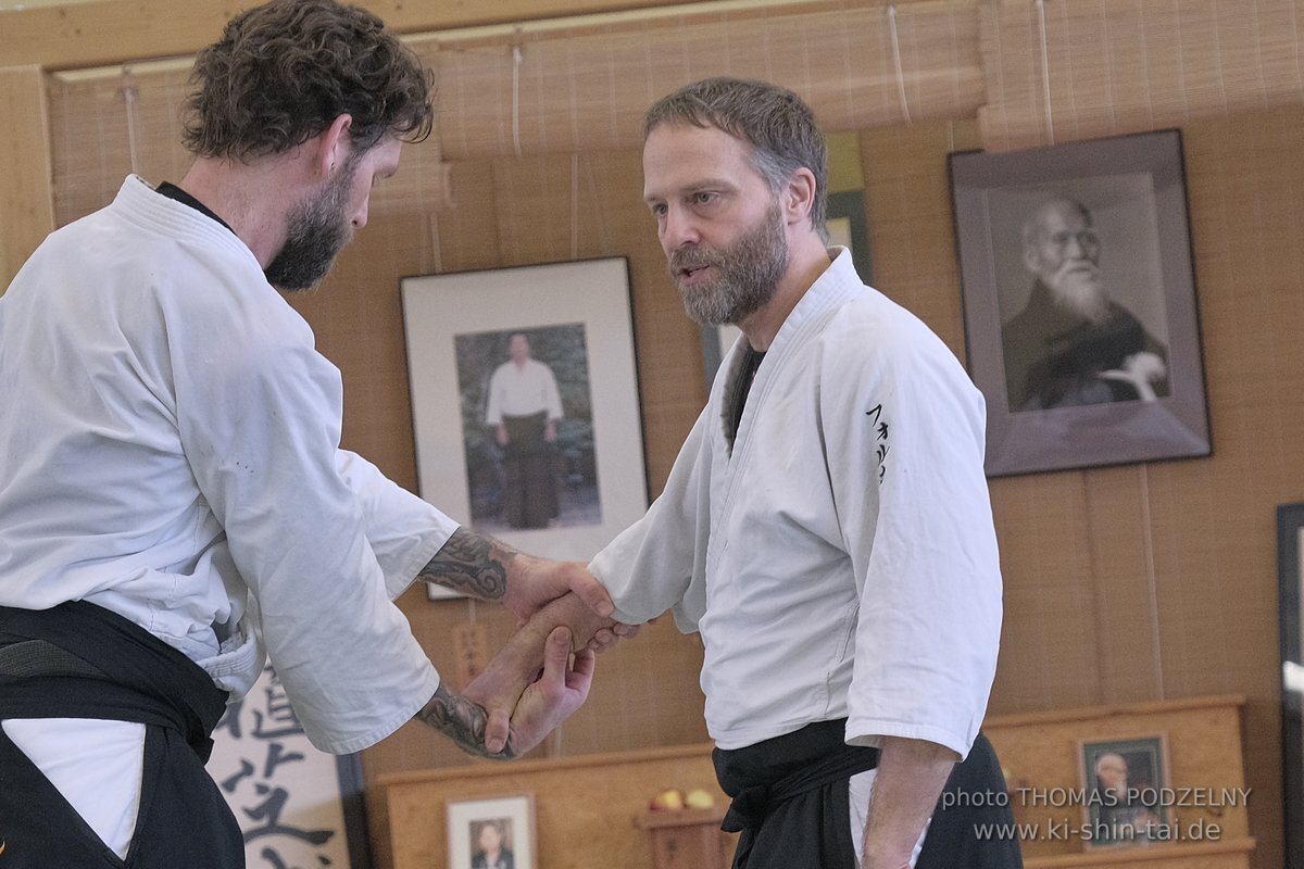 Aikido Lehrgang Volker Hochwald Erlangen 17.-19.3.2023