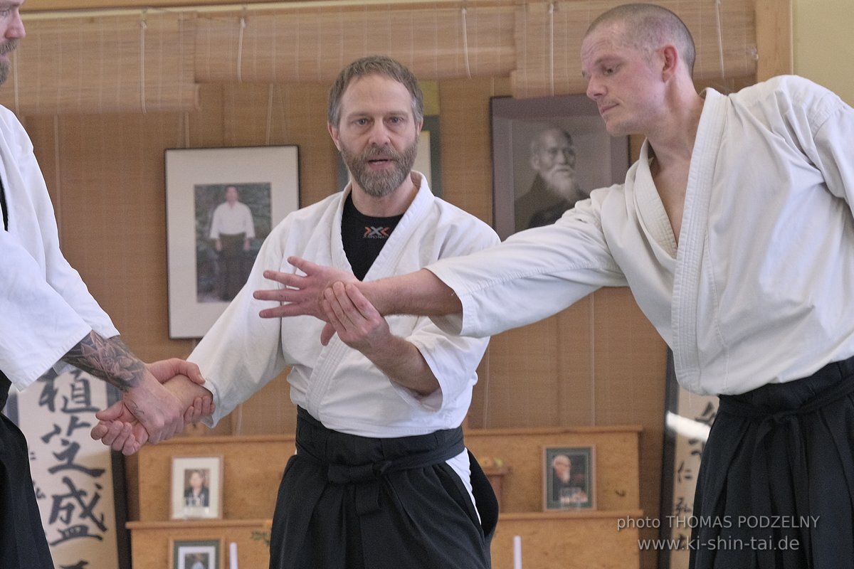 Aikido Lehrgang Volker Hochwald Erlangen 17.-19.3.2023