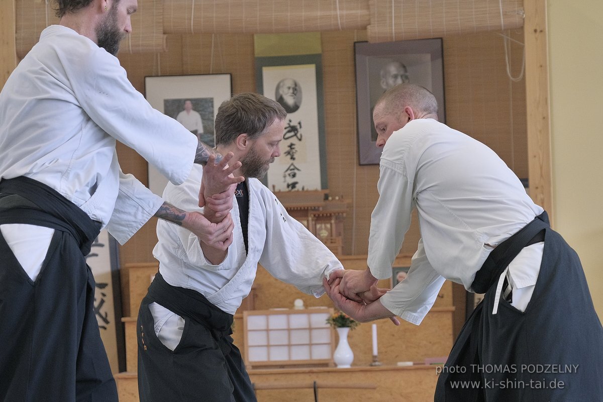 Aikido Lehrgang Volker Hochwald Erlangen 17.-19.3.2023