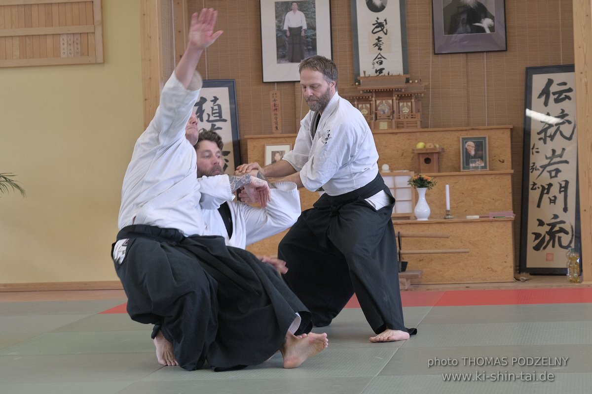 Aikido Lehrgang Volker Hochwald Erlangen 17.-19.3.2023