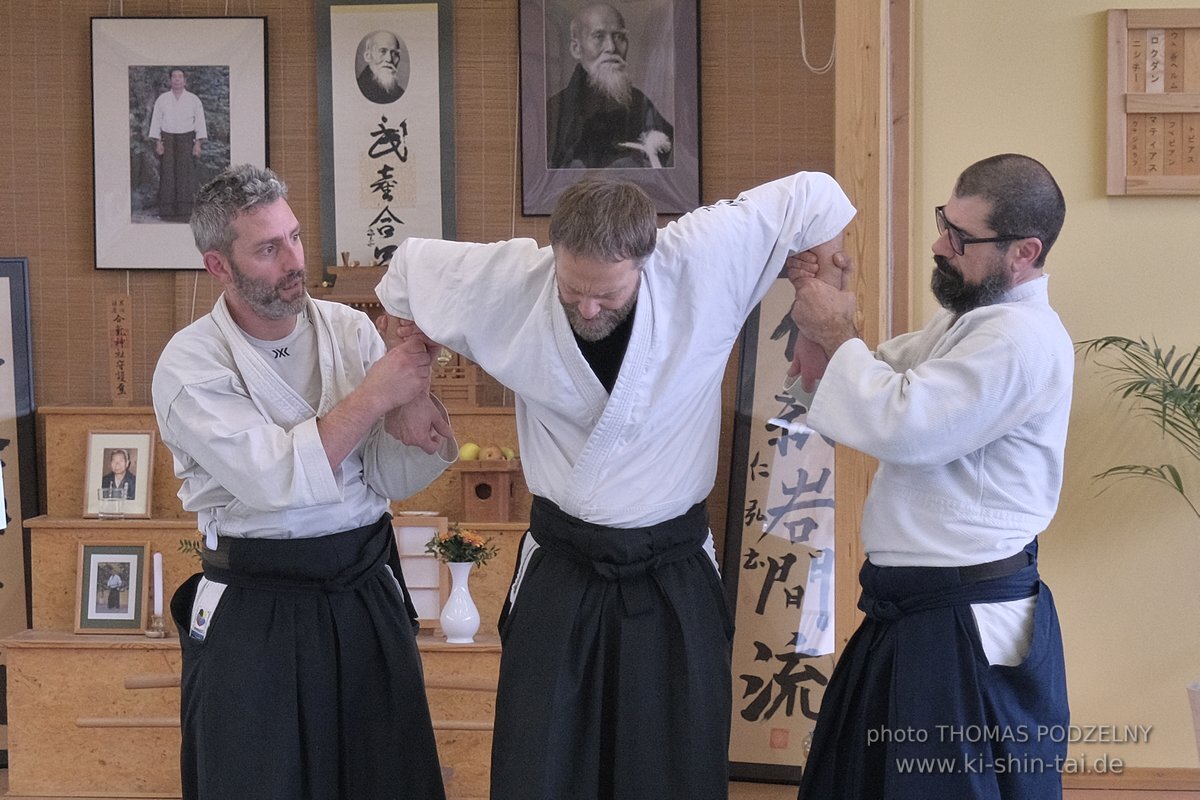 Aikido Lehrgang Volker Hochwald Erlangen 17.-19.3.2023