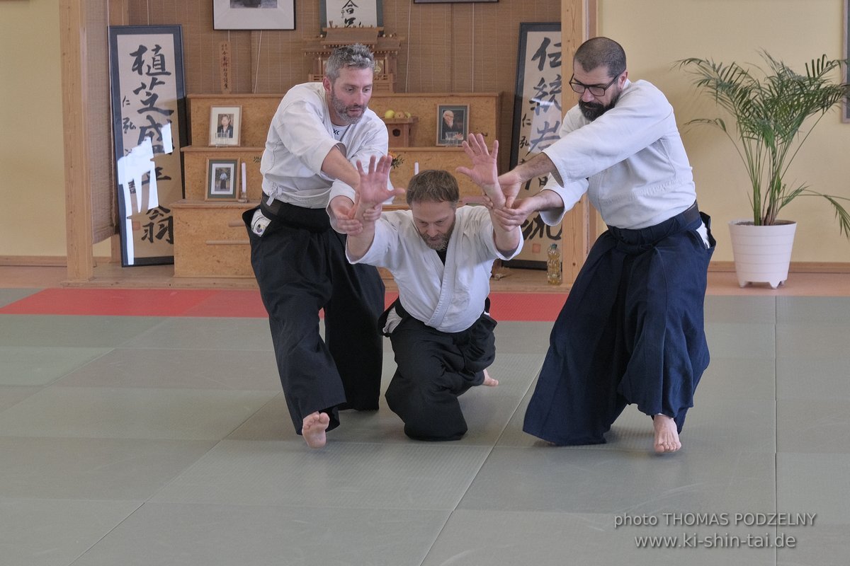 Aikido Lehrgang Volker Hochwald Erlangen 17.-19.3.2023