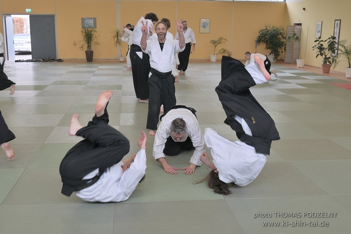 Aikido Lehrgang Volker Hochwald Erlangen 17.-19.3.2023