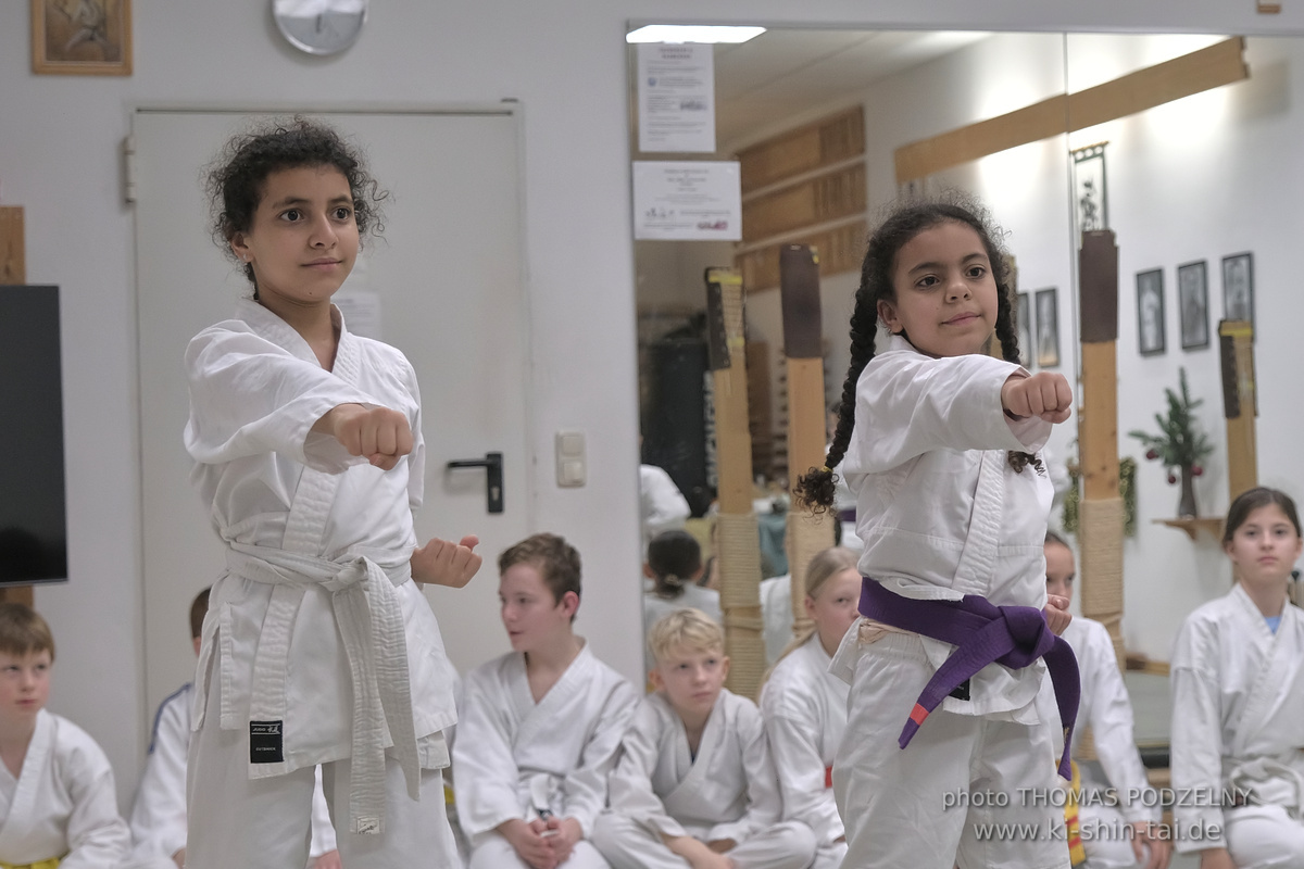 Weihnachtsfeier der Budo-, Aikido- und Karatekids 12.12.2025
