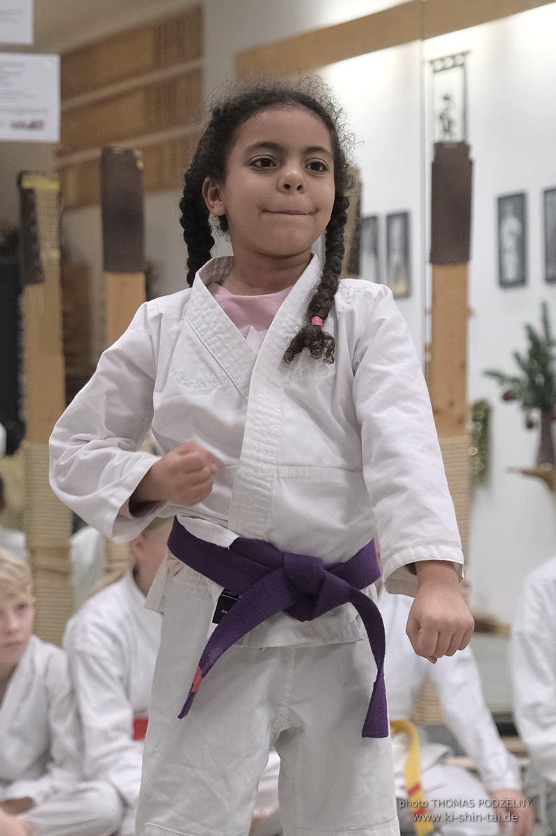 Weihnachtsfeier der Budo-, Aikido- und Karatekids 12.12.2025