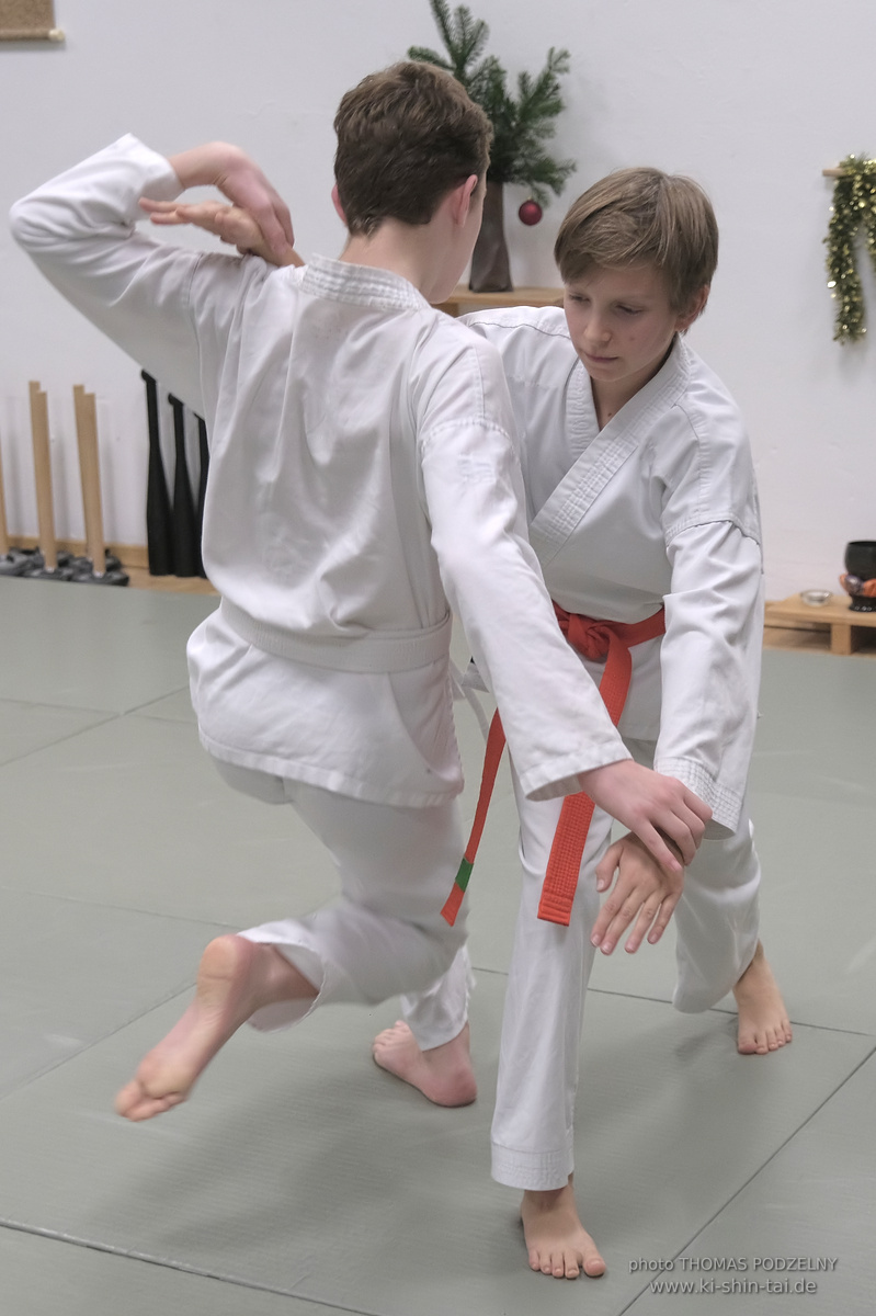 Weihnachtsfeier der Budo-, Aikido- und Karatekids 12.12.2025