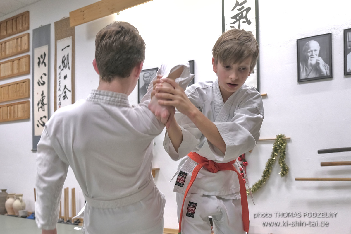 Weihnachtsfeier der Budo-, Aikido- und Karatekids 12.12.2025