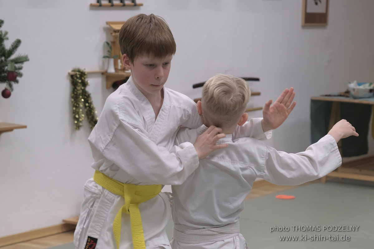 Weihnachtsfeier der Budo-, Aikido- und Karatekids 12.12.2025