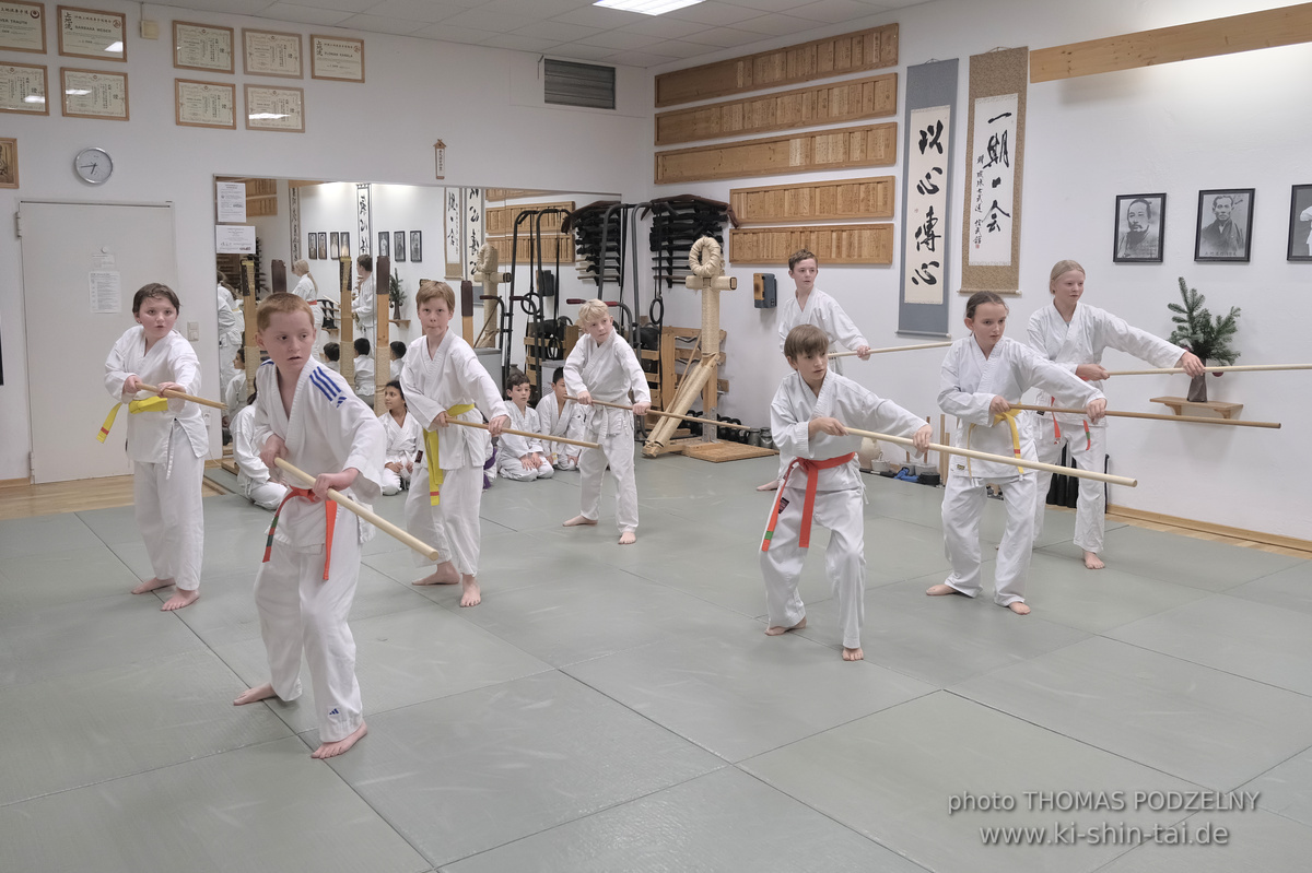 Weihnachtsfeier der Budo-, Aikido- und Karatekids 12.12.2025