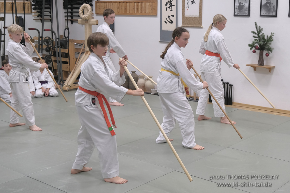Weihnachtsfeier der Budo-, Aikido- und Karatekids 12.12.2025