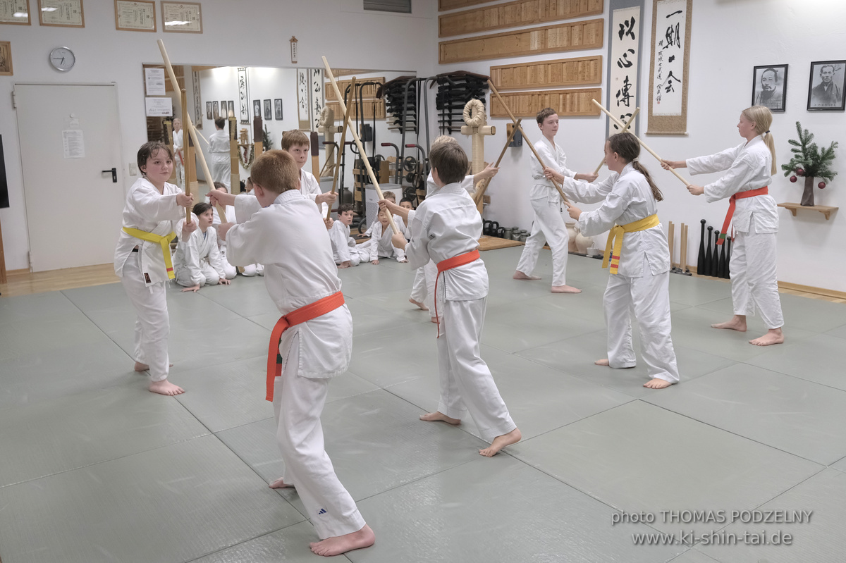 Weihnachtsfeier der Budo-, Aikido- und Karatekids 12.12.2025