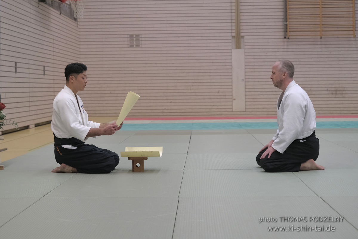 Aikidô Lehrgang mit Yasuhiro Saitô in Korntal 28.-30.11.2025