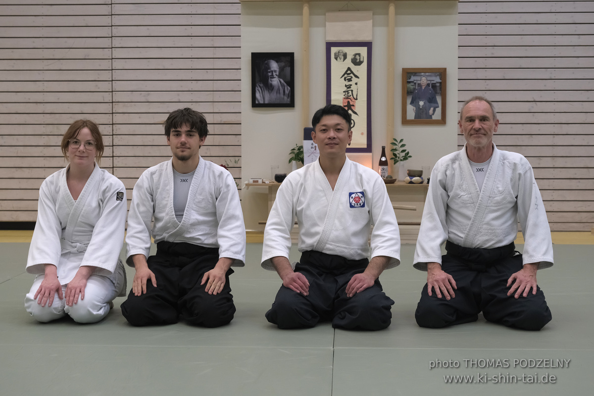 Aikidô Lehrgang mit Yasuhiro Saitô in Korntal 28.-30.11.2025