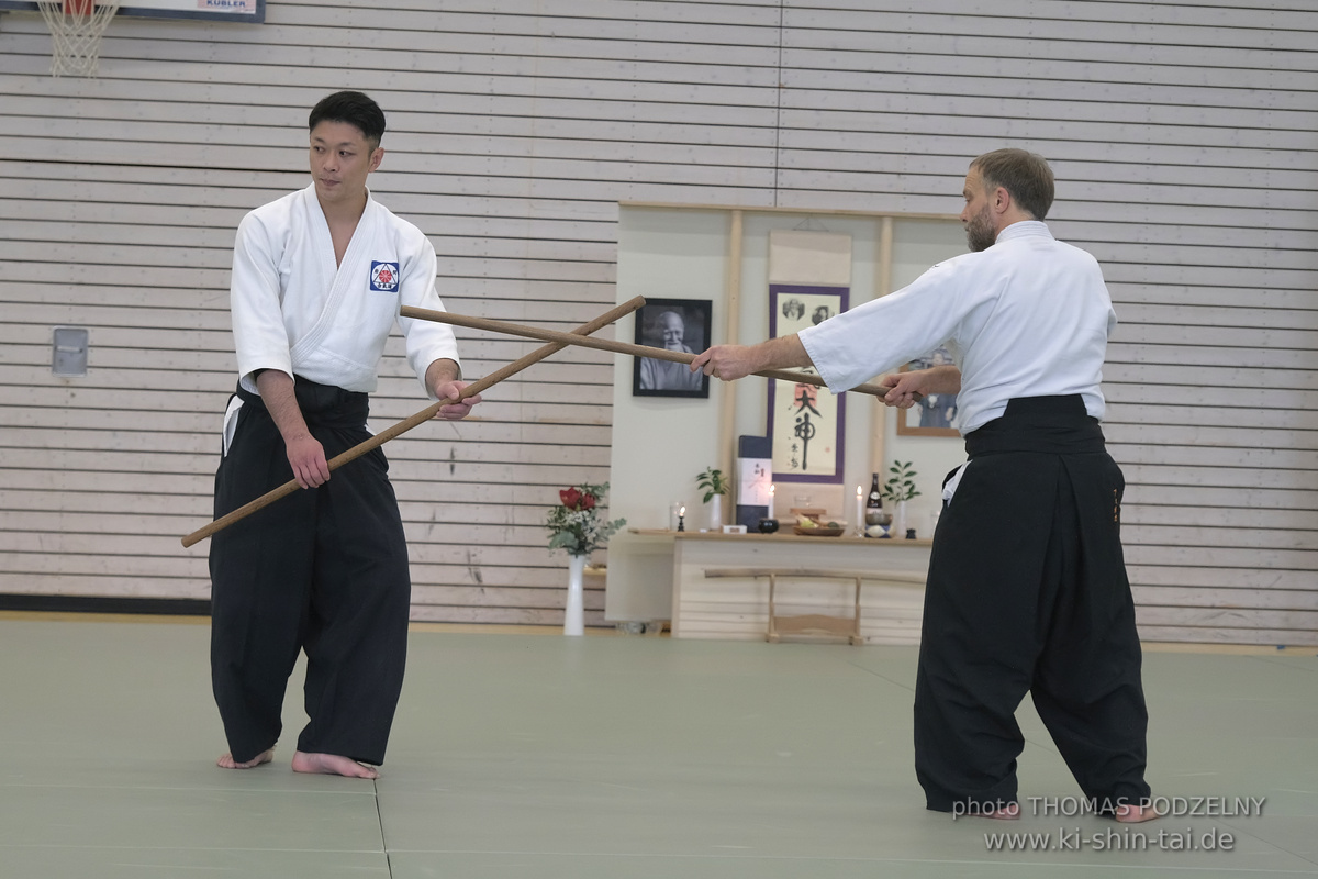 Aikidô Lehrgang mit Yasuhiro Saitô in Korntal 28.-30.11.2025