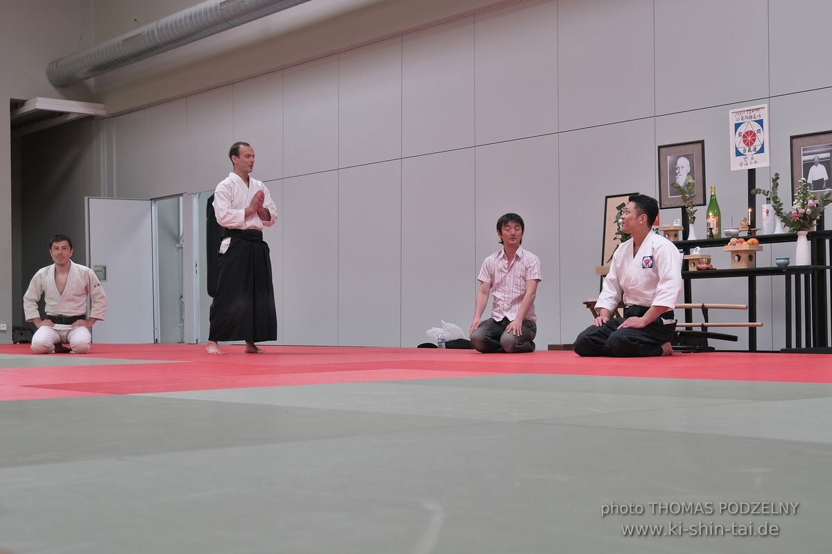 Iwama Ryu Aikido Lehrgang - Yasuhiro Saito Sensei - Paris 3.-4.6.2023