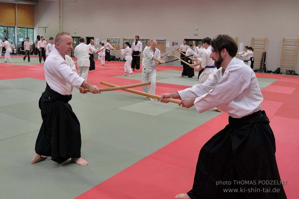 Iwama Ryu Aikido Lehrgang - Yasuhiro Saito Sensei - Paris 3.-4.6.2023