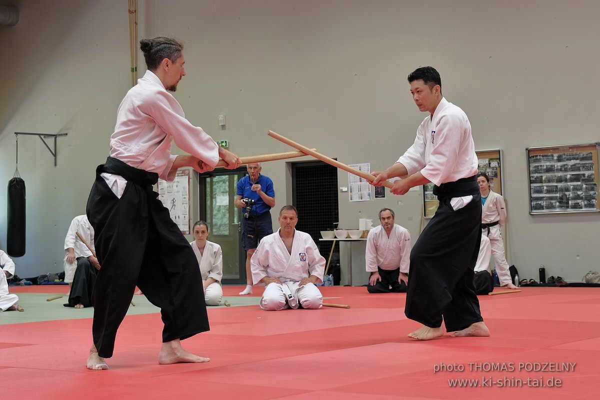 Iwama Ryu Aikido Lehrgang - Yasuhiro Saito Sensei - Paris 3.-4.6.2023