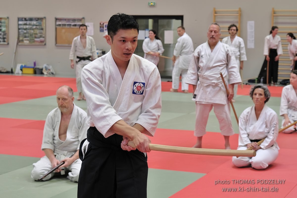 Iwama Ryu Aikido Lehrgang - Yasuhiro Saito Sensei - Paris 3.-4.6.2023