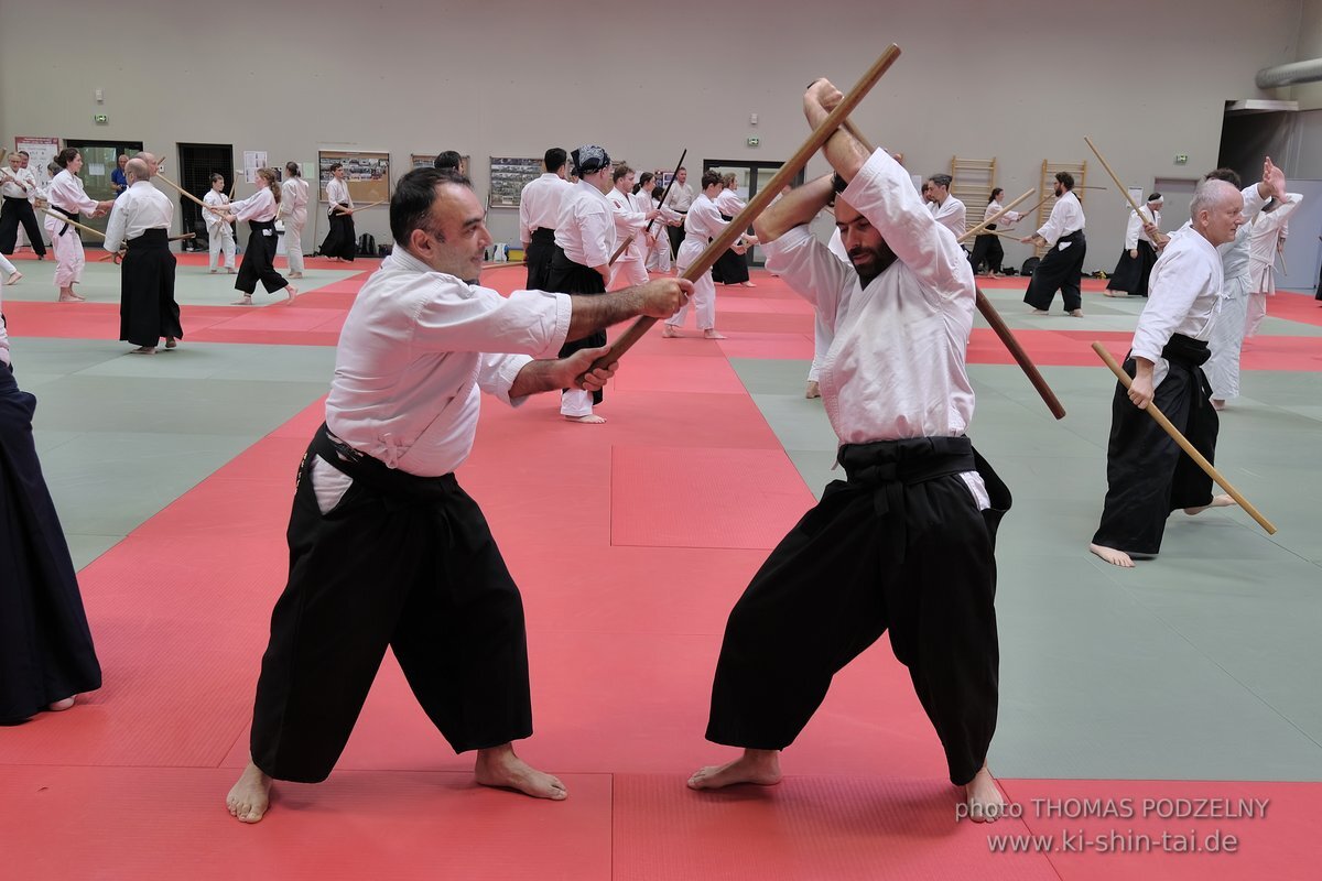 Iwama Ryu Aikido Lehrgang - Yasuhiro Saito Sensei - Paris 3.-4.6.2023