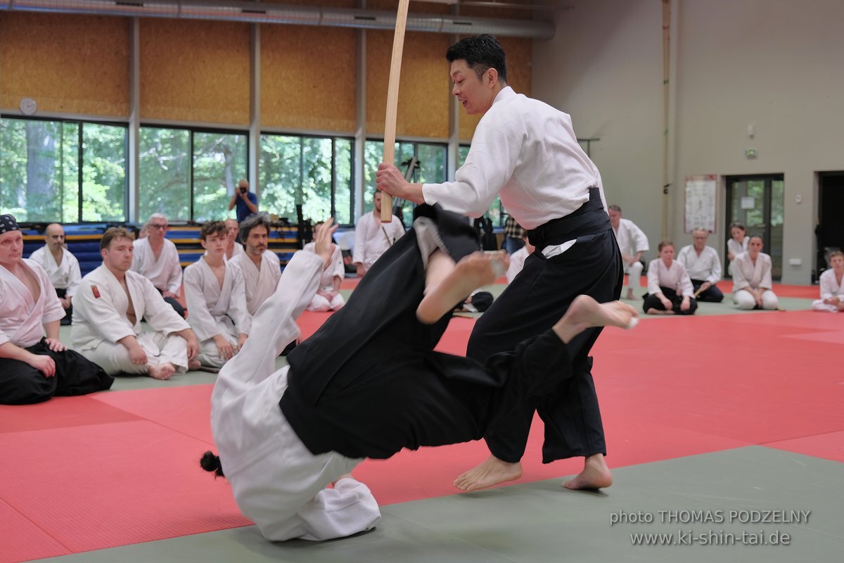 Iwama Ryu Aikido Lehrgang - Yasuhiro Saito Sensei - Paris 3.-4.6.2023