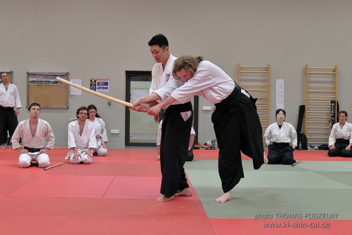 Iwama Ryu Aikido Lehrgang - Yasuhiro Saito Sensei - Paris 3.-4.6.2023