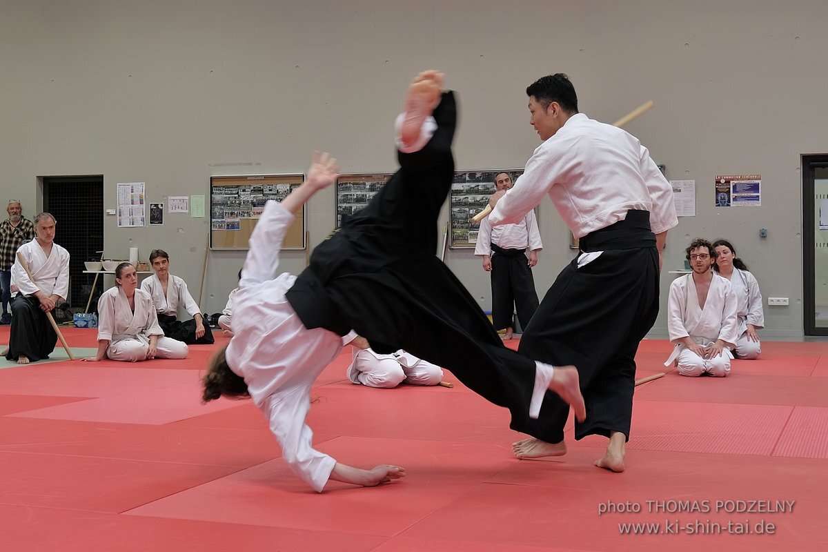 Iwama Ryu Aikido Lehrgang - Yasuhiro Saito Sensei - Paris 3.-4.6.2023