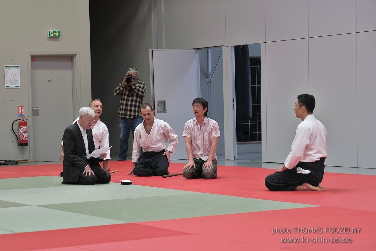 Iwama Ryu Aikido Lehrgang - Yasuhiro Saito Sensei - Paris 3.-4.6.2023