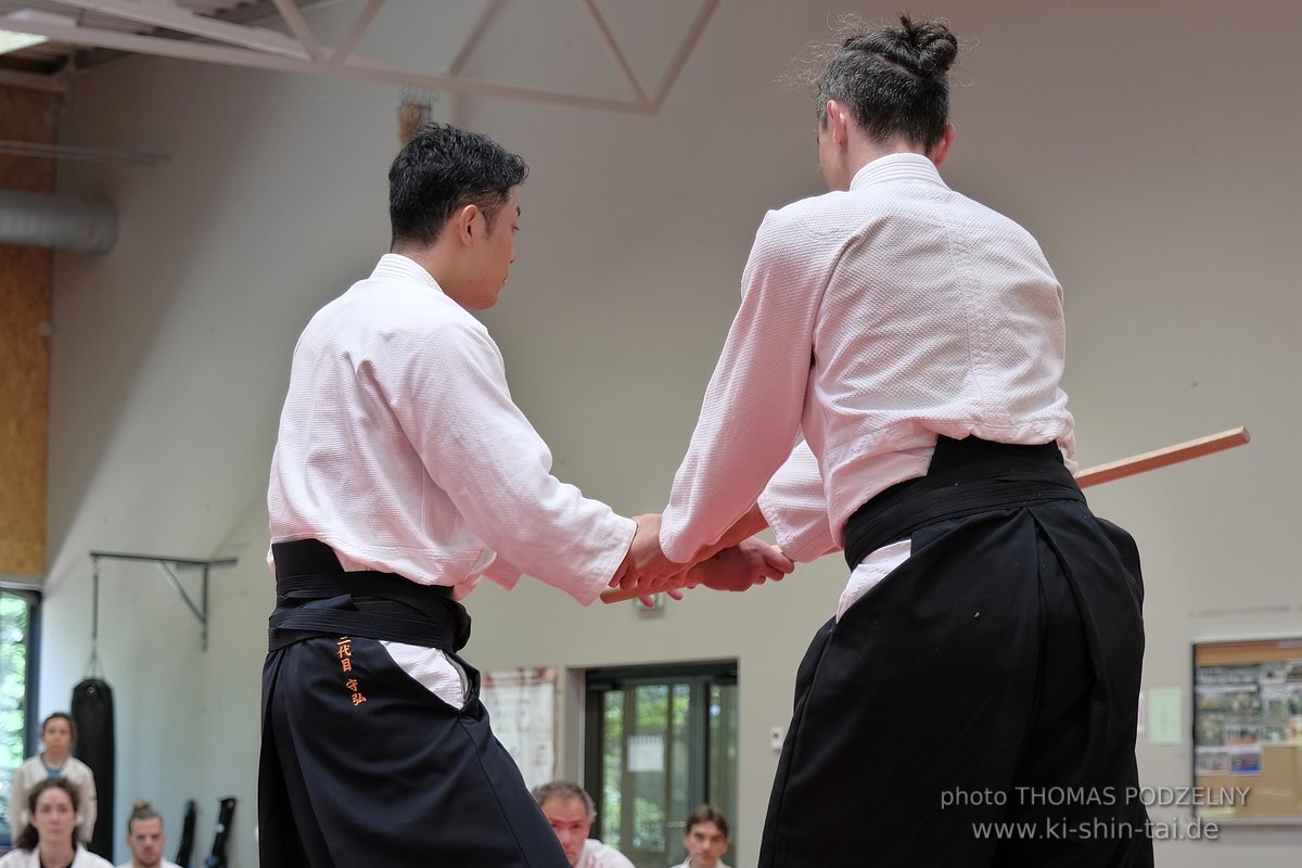 Iwama Ryu Aikido Lehrgang - Yasuhiro Saito Sensei - Paris 3.-4.6.2023