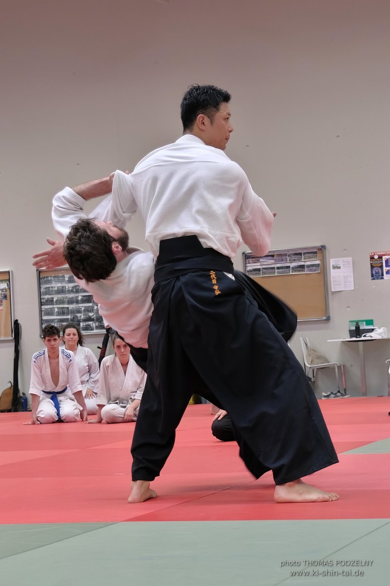 Iwama Ryu Aikido Lehrgang - Yasuhiro Saito Sensei - Paris 3.-4.6.2023