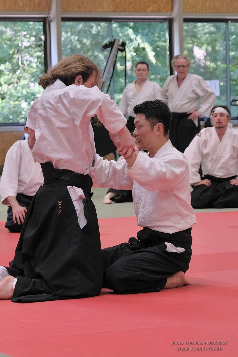 Iwama Ryu Aikido Lehrgang - Yasuhiro Saito Sensei - Paris 3.-4.6.2023