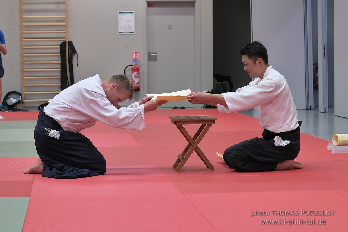 Iwama Ryu Aikido Lehrgang - Yasuhiro Saito Sensei - Paris 3.-4.6.2023