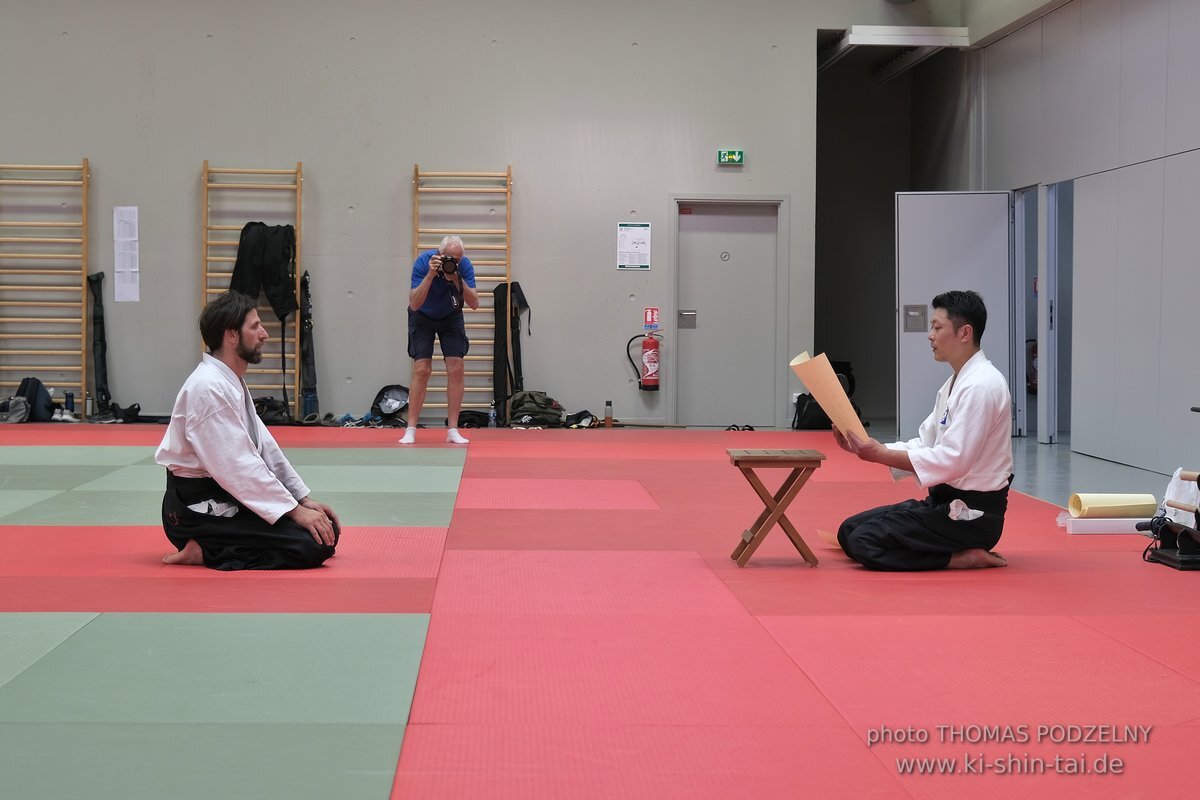 Iwama Ryu Aikido Lehrgang - Yasuhiro Saito Sensei - Paris 3.-4.6.2023