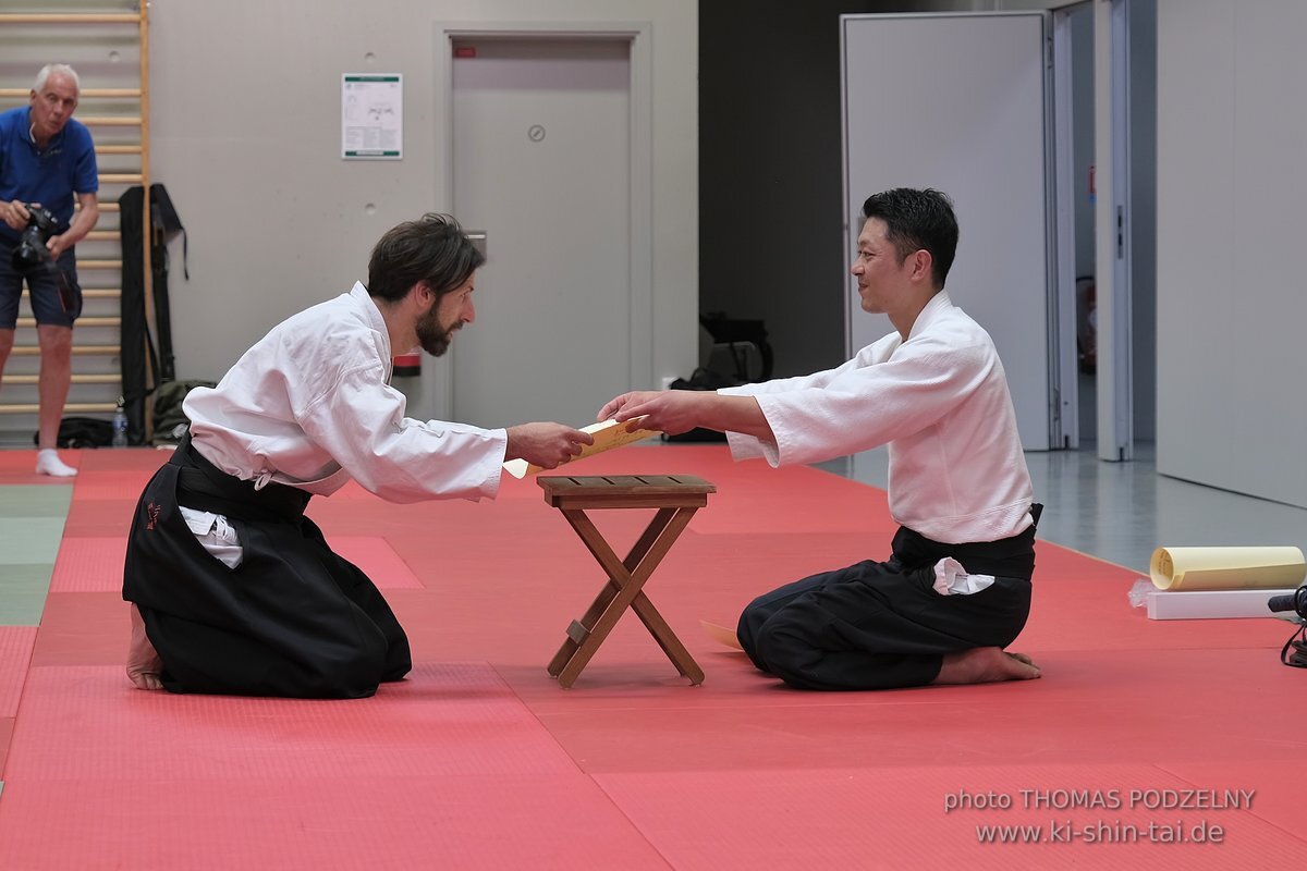 Iwama Ryu Aikido Lehrgang - Yasuhiro Saito Sensei - Paris 3.-4.6.2023