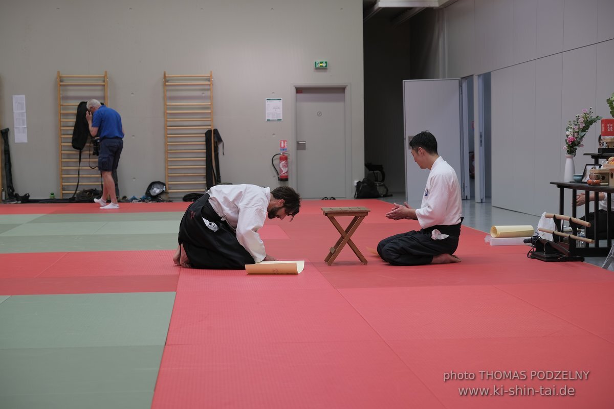 Iwama Ryu Aikido Lehrgang - Yasuhiro Saito Sensei - Paris 3.-4.6.2023