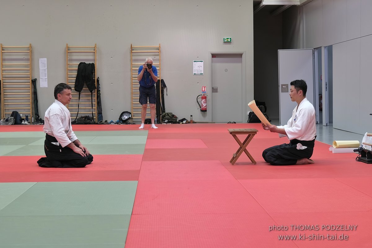 Iwama Ryu Aikido Lehrgang - Yasuhiro Saito Sensei - Paris 3.-4.6.2023