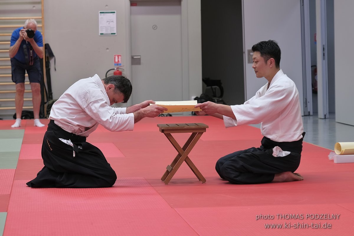 Iwama Ryu Aikido Lehrgang - Yasuhiro Saito Sensei - Paris 3.-4.6.2023