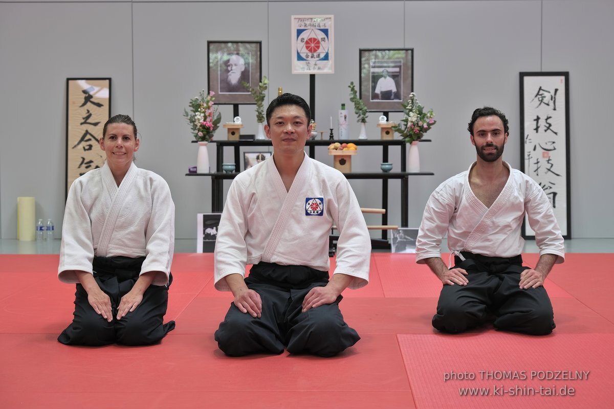 Iwama Ryu Aikido Lehrgang - Yasuhiro Saito Sensei - Paris 3.-4.6.2023