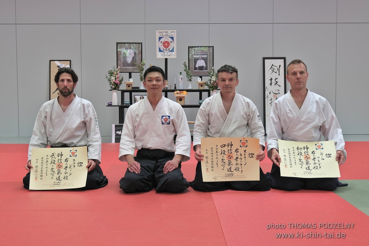 Iwama Ryu Aikido Lehrgang - Yasuhiro Saito Sensei - Paris 3.-4.6.2023