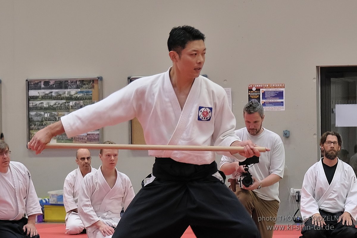 Iwama Ryu Aikido Lehrgang - Yasuhiro Saito Sensei - Paris 3.-4.6.2023