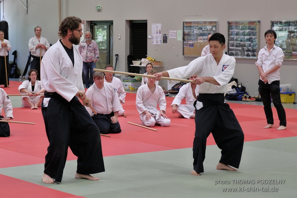 Iwama Ryu Aikido Lehrgang - Yasuhiro Saito Sensei - Paris 3.-4.6.2023