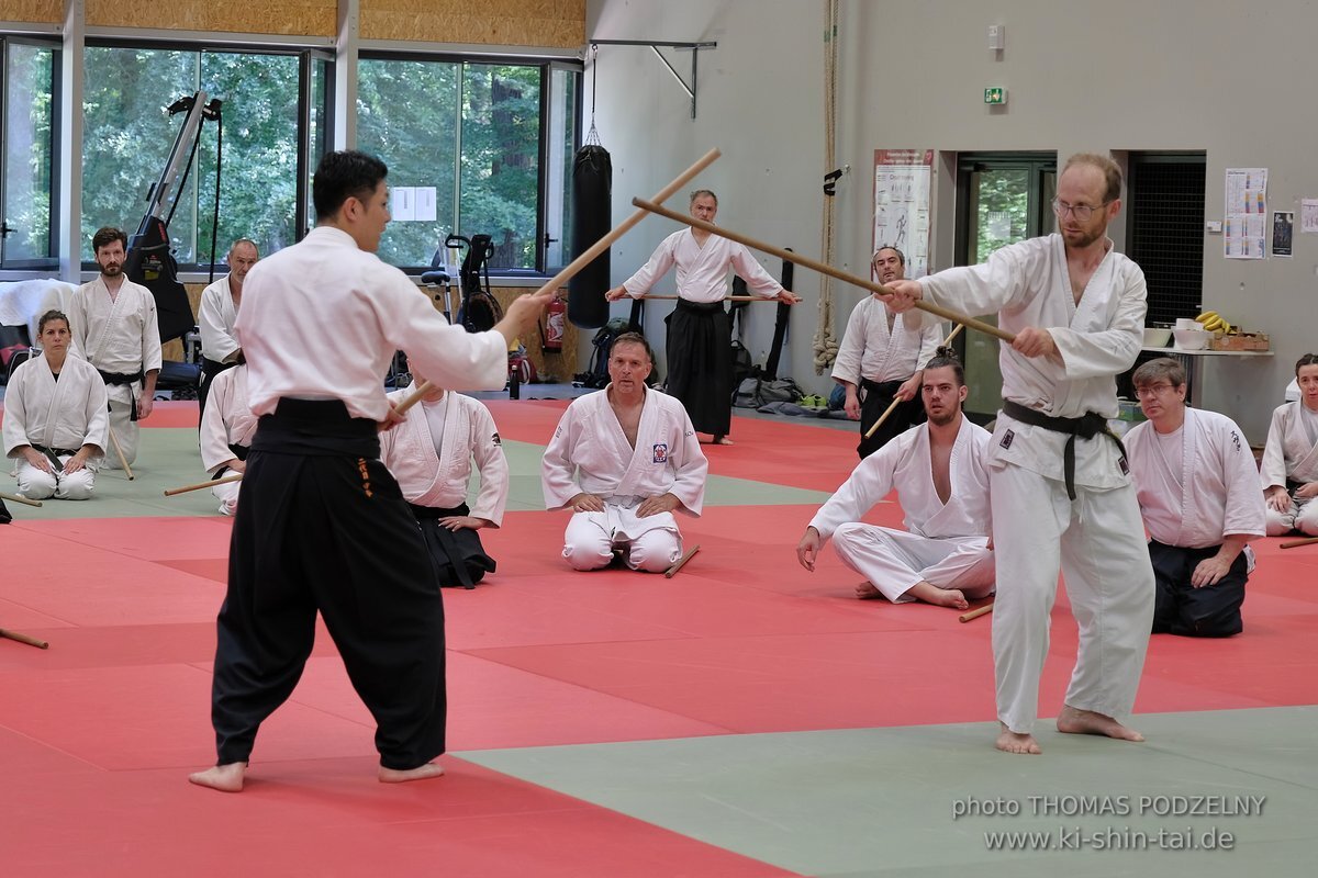 Iwama Ryu Aikido Lehrgang - Yasuhiro Saito Sensei - Paris 3.-4.6.2023