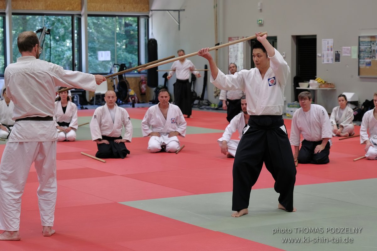 Iwama Ryu Aikido Lehrgang - Yasuhiro Saito Sensei - Paris 3.-4.6.2023