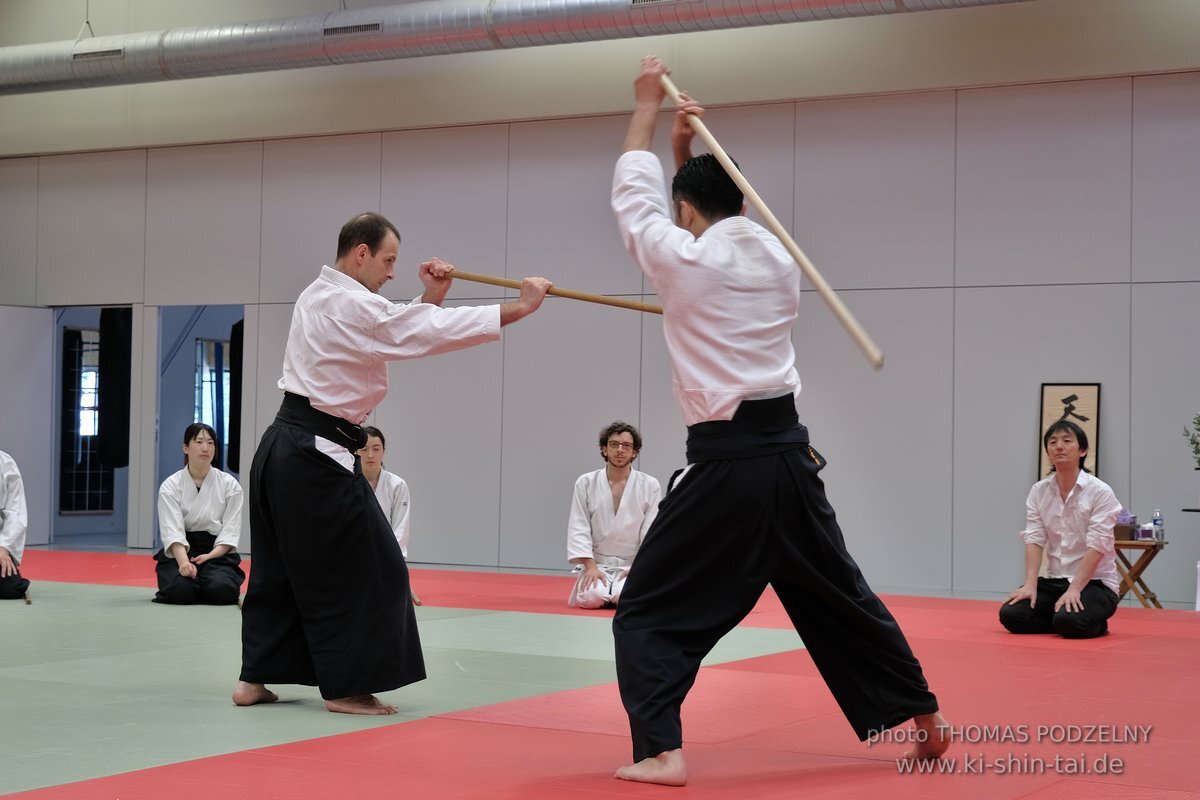 Iwama Ryu Aikido Lehrgang - Yasuhiro Saito Sensei - Paris 3.-4.6.2023